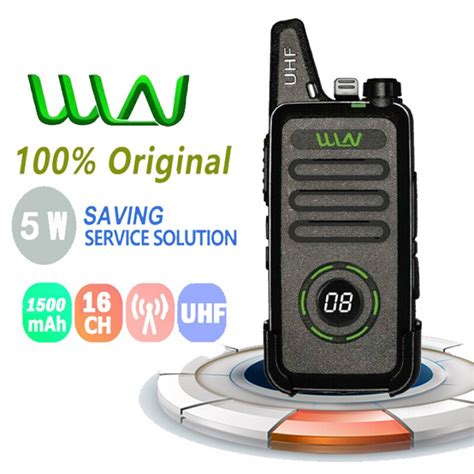 TOKO SINYO WLN KD C1 PLUS Set Of 2 Walkie Talkie UHF 400 470 MHz