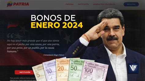 Estos Son Los Bonos De La Patria Activos En Enero 2024