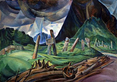 Vanquished Painting By Emily Carr Art Reproduction Etsy