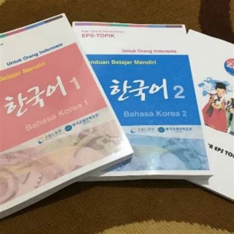 Jual Paket Hemat Buku Panduan Belajar Mandiri Bahasa Korea Dan