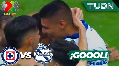 Gol Poblano Puebla Cerca De La Liguilla Cruz Azul Puebla