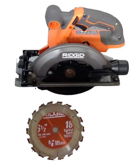 USED RIDGID R8655B 18V Cordless 6 1 2 In Circular Saw Tool Only