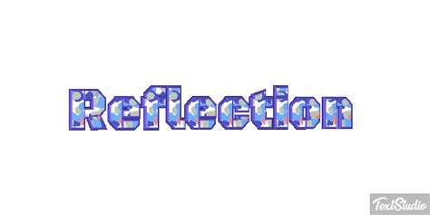 Reflection Word Animated  Logo Designs