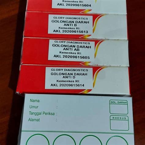 Jual Reagen Golongan Darah Delta Set Vial Di Seller Pt Nauli