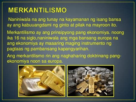 Ano Ang Kahulugan Ng Merkantilismo – Halimbawa