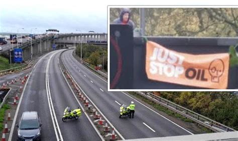 M25 Blocked As Just Stop Oil Wreak Havoc During Rush Hour And Activists