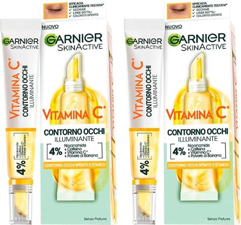 Garnier SkinActive Vitamina C Crema Iluminadora Para Contorno De Ojos