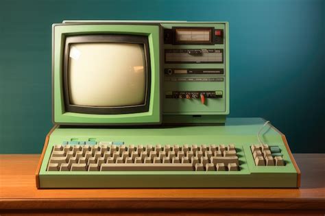 Premium AI Image | A vintage computer from the 1970s