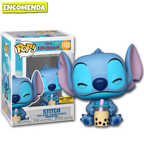 Funko Pop Lilo And Stitch Stitch Com Boba 1182 Loja Tsc