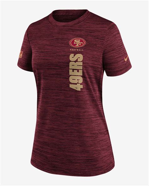 Playera Nike Dri FIT De La NFL Para Mujer San Francisco 49ers Velocity