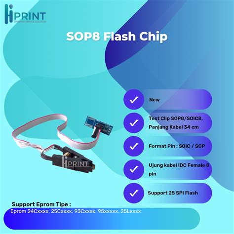 Jual Sop Flash Chip Ic Test Clip Ic Eprom Eeprom Bios Rom Socket