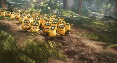 Workout GIF - Running Workout Minions - Discover & Share GIFs