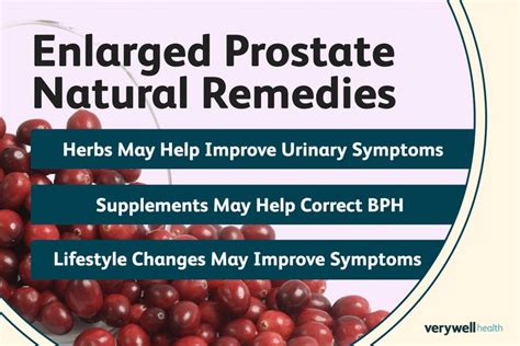 Natural Remedies For An Enlarged Prostate