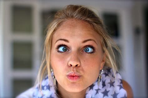 Face Emilie Marie Nereng Blue Eyes Blonde Women Smiling Norwegian Hd Wallpaper Rare Gallery