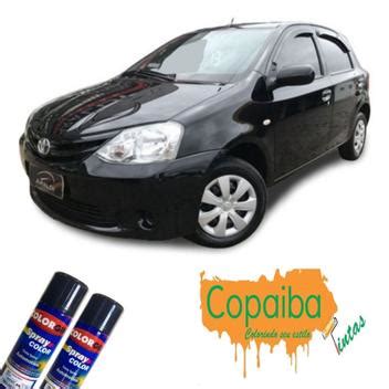 Tinta Spray Automotiva PRETO PEROLIZADO NA COR DO SEU CARRO 300ml