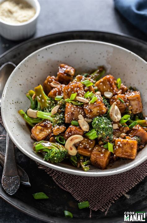 Asian Tofu Broccoli Stir Fry Cook With Manali