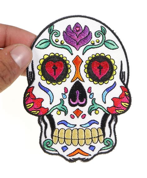 Sugar Skull Patch Skull Patches By Ivamis Patches