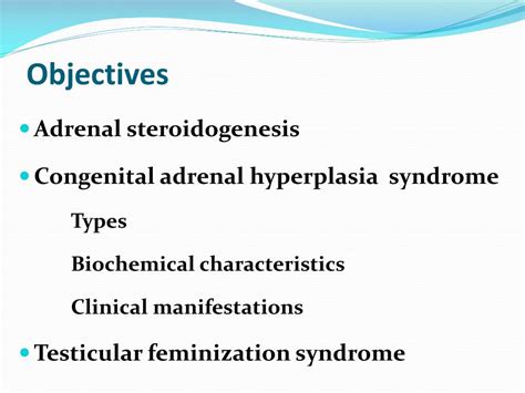 Ppt Congenital Adrenal Hyperplasia And T Esticular F Eminization Syndromes Powerpoint