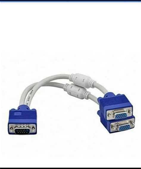 White Vga Monitor Cable, For Computer at Rs 150/piece in Mumbai | ID ...