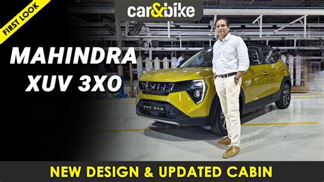 Mahindra Xuv 3xo First Look Suv Becomes More Feature Loaded Than Ever Youtube