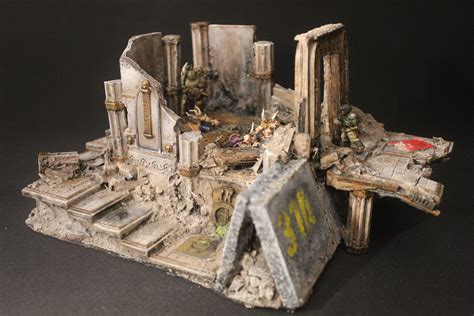 Diorama Terrain For Kill Team For The Emperor Till Last Man Standing R Terrainbuilding