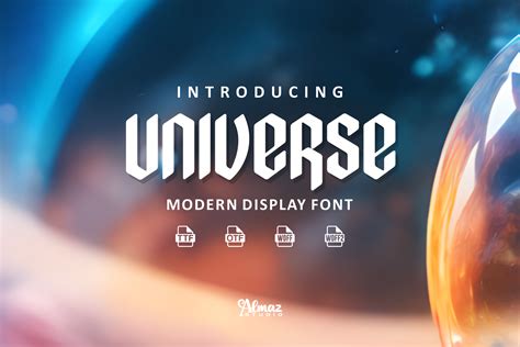 Universe Font By Almazstd24 · Creative Fabrica