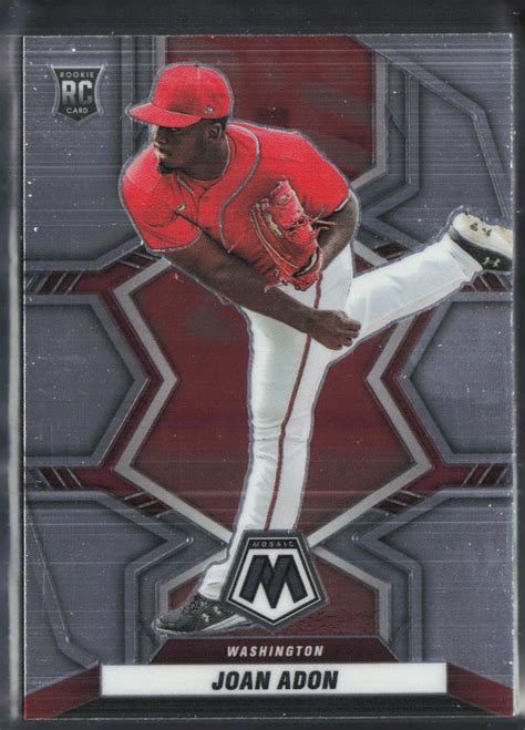 2022 Panini Mosaic 254 Joan Adon Rookie Washington Nationals RC EBay