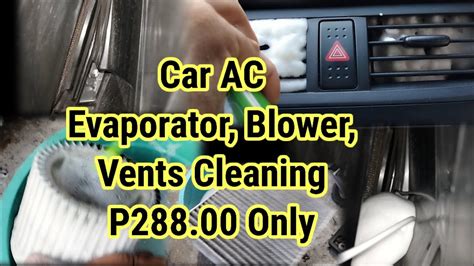 How To Clean Car Ac Evaporator Without Removing Cleanestor