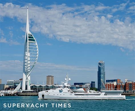 Damen Yachting Support Yacht Intrepid In Portsmouth