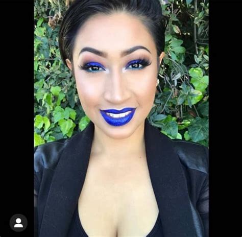 20 Ways To Wear Blue Lipstick The Glossychic