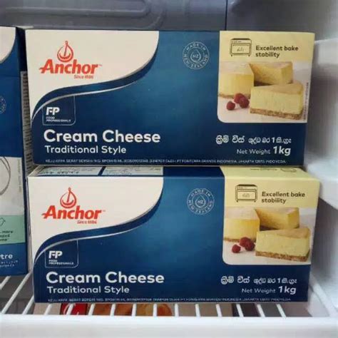 Jual KEMASAN ASLI Cream Cheese Anchor Product 1 Kg Krim Keju Anchor