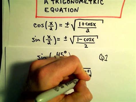 Double Angle Identities How to Know Which Cos to Use