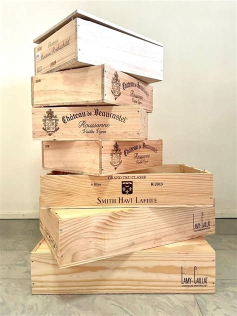 Wooden Crates For Weddingstoragedisplaydecorations Wine Decor