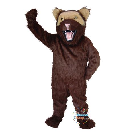 Wolverine Mascot Costume Cheap And Free Shipping