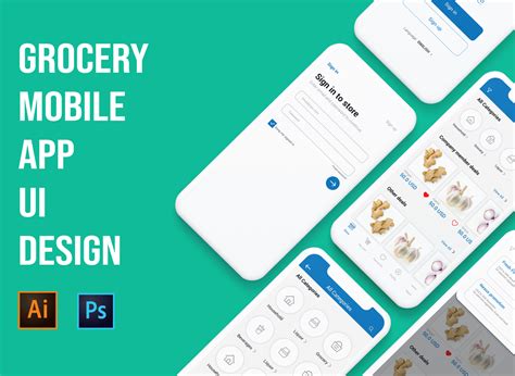 Grocery Mobile App Ui Design By Talha Mehmood On Dribbble