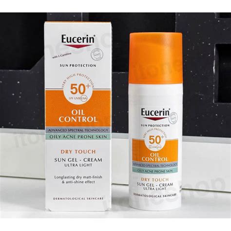 แท100 Eucerin Sun Dry Touch Oil Control Face SPF50 PA 50ml