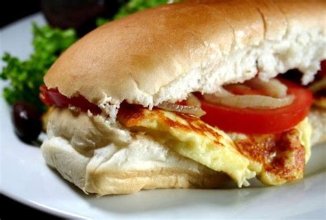 The Traditional Cyprus Sandwich With Halloumi Onions And Tomato Recipe