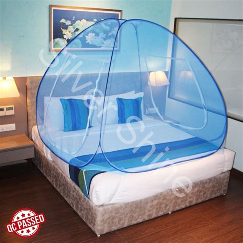 SILVER SHINE Blue Polyester Mosquito Net For Home At Rs 280 Piece In