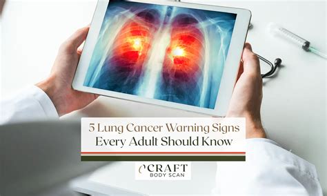 Lung Cancer Warning Signs Every Adult Should Know