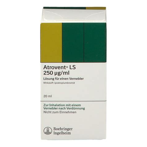 Atrovent® Ls 250 µgml 20 Ml Mit Dem E Rezept Kaufen Shop Apotheke