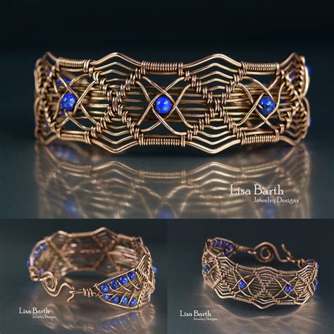 This Bracelet Combines Techniques From My Book Timeless Wire Weaving