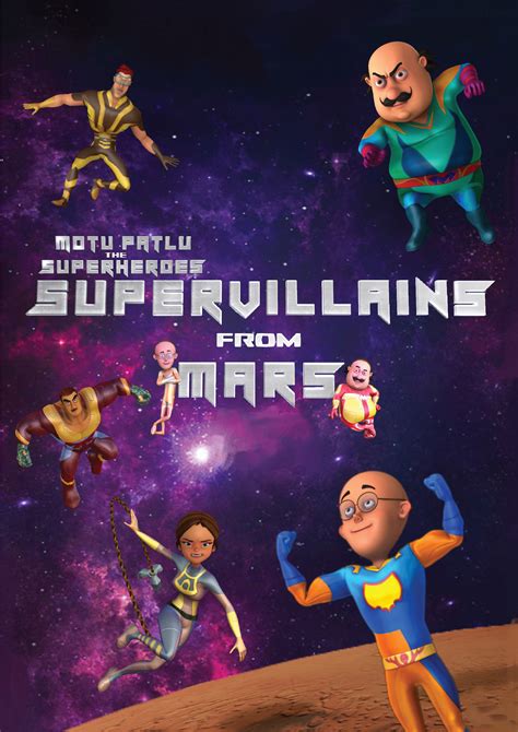 Motu Patlu The Superheroes Supervillians From Mars 2019