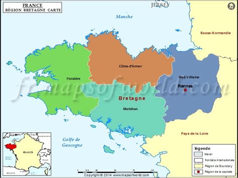 carte de bretagne departement grandes villes en bretagne bretagne