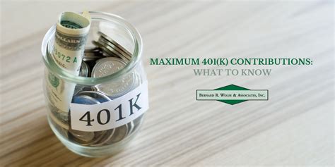 Maximum 401 K Contributions What To Know