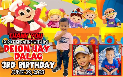 Jollibee Birthday Tarpaulin