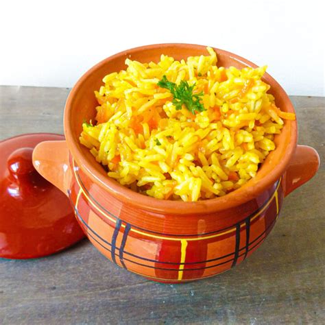 Rice Pilaf With Carrots And Parsley Lazyhomecook