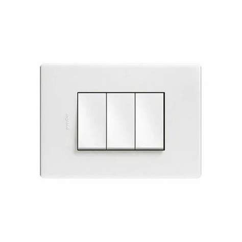 Polycarbonate White Legrand Switch Glossy Plate At Rs 65piece In New Delhi