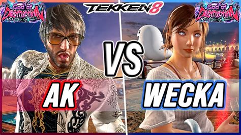 T8 🔥 Ak Shaheen Vs Wecka Xiaoyu 🔥 Tekken 8 High Level Gameplay Youtube