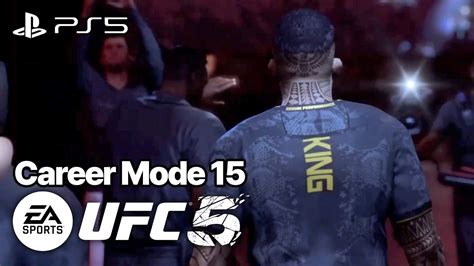 Ufc Career Mode Ep Ufc Ea Sports Ufc Ps Game