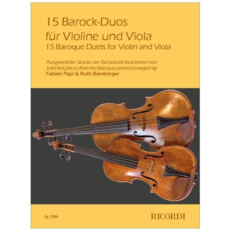 Barock Duos F R Violine Und Viola String Duo Now At Paganino